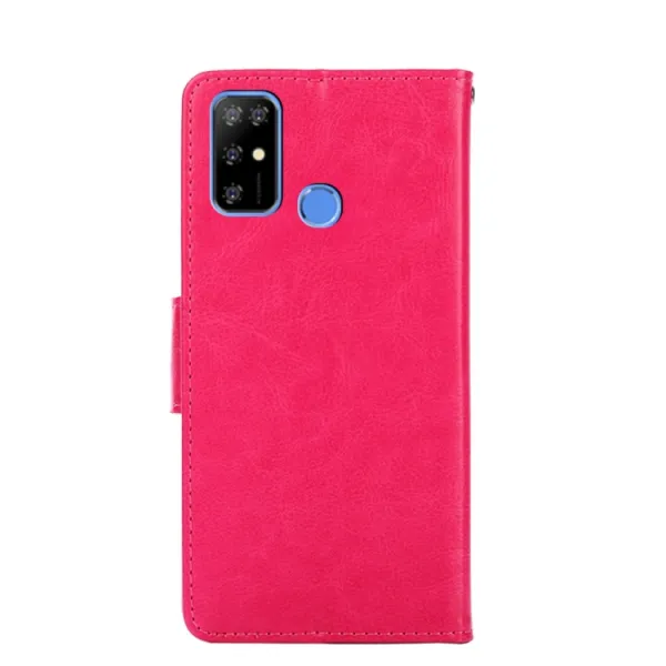 Peňaženkové puzdro Doogee X96 Pro tmavoružové