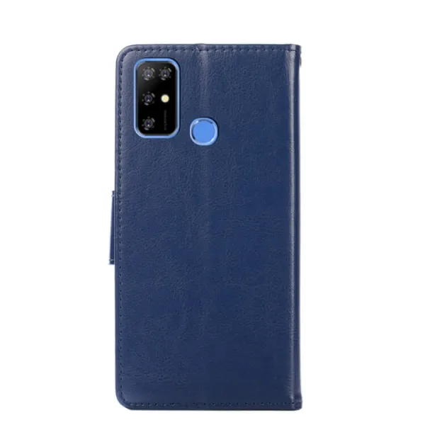 Peňaženkové puzdro Doogee X96 Pro tmavomodré
