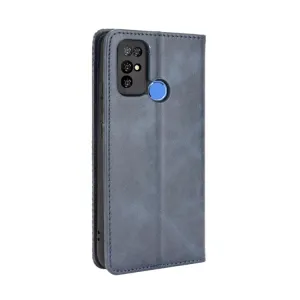 BUSINESS Peňaženkový kryt pre Doogee X96 Pro modrý