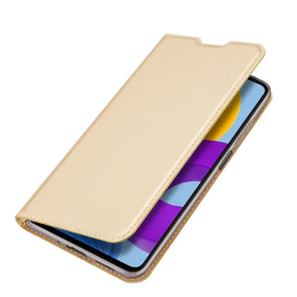 DUX Peňaženkový kryt Samsung Galaxy M52 5G zlatý