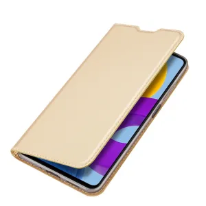 DUX Peňaženkový kryt Samsung Galaxy M52 5G zlatý