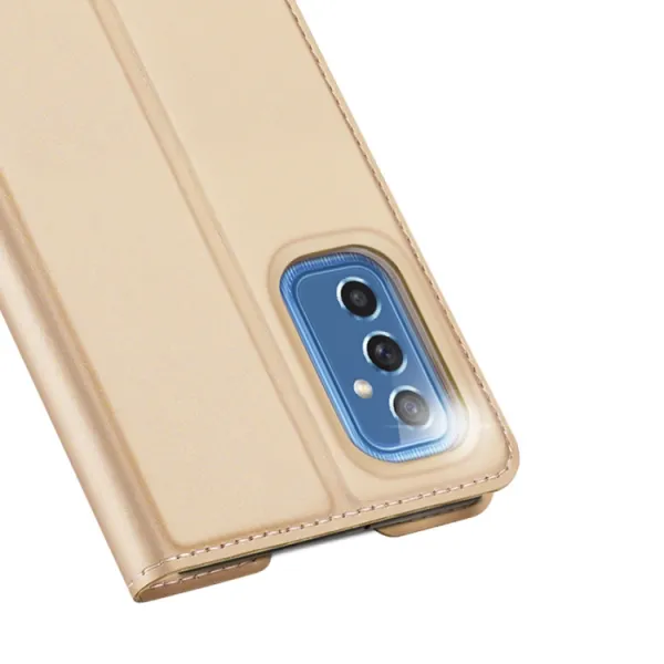 DUX Peňaženkový kryt Samsung Galaxy M52 5G zlatý