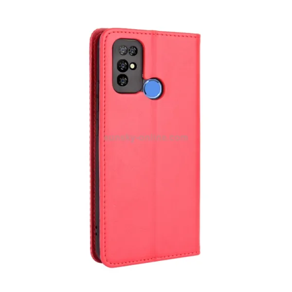BUSINESS Peňaženkový kryt pre Doogee X96 Pro červený