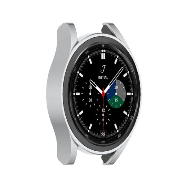 Plastový obal Samsung Galaxy Watch 4 Classic 42mm strieborný