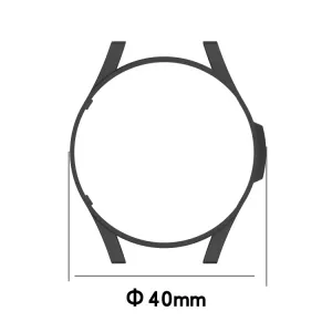 Plastový obal Samsung Galaxy Watch 4 40mm ružový