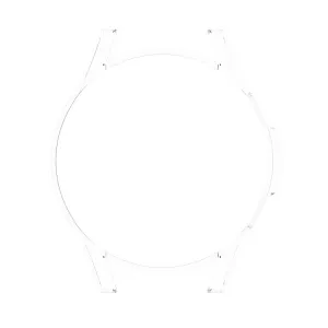 Plastový obal Samsung Galaxy Watch 4 44mm priehľadný