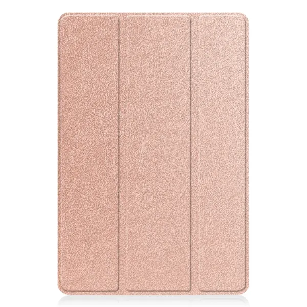 LEATHER Zaklápací obal pre TCL Tab 10s ružovozlatý