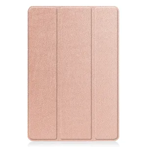 LEATHER Zaklápací obal pre TCL Tab 10s ružovozlatý