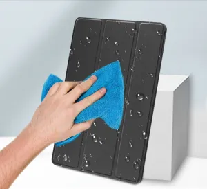 LEATHER Zaklápací obal pre Lenovo Tab P12 Pro čierny