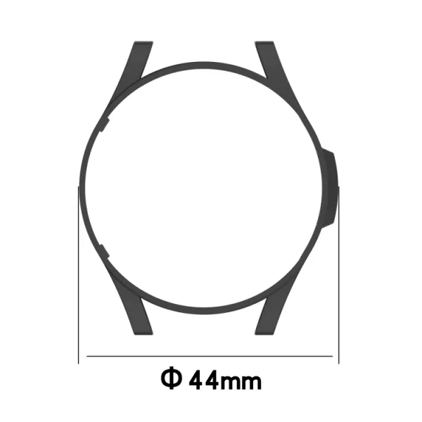 Plastový obal Samsung Galaxy Watch 4 44mm biely