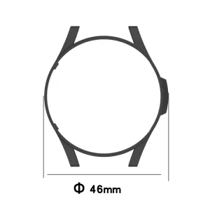 Plastový obal Samsung Galaxy Watch 4 Classic 46mm biely