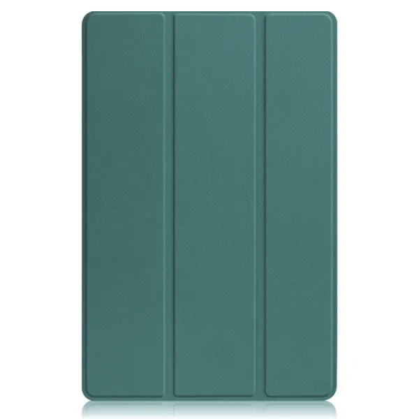 LEATHER Zaklápací obal pre Lenovo Tab P12 Pro zelený