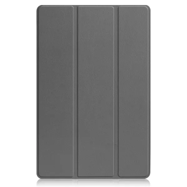 LEATHER Zaklápací obal pre Lenovo Tab P12 Pro šedý