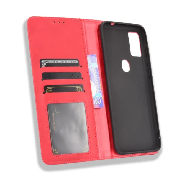 BUSINESS Peňaženkový kryt pre Ulefone Note 11P červený