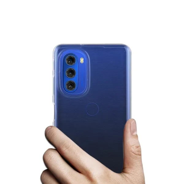Silikónový kryt Motorola Moto G51 5G priehľadný