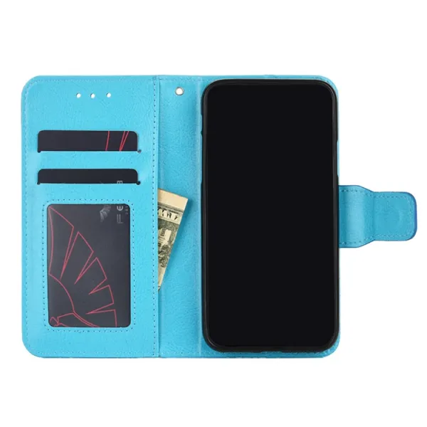 Peňaženkové puzdro Ulefone Note 11P svetlomodré
