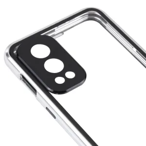 Magnetický kryt 360 pre OnePlus Nord 2 5G strieborný
