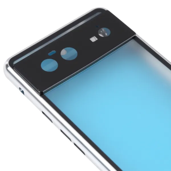 Magnetický kryt 360 pre Google Pixel 6 strieborný