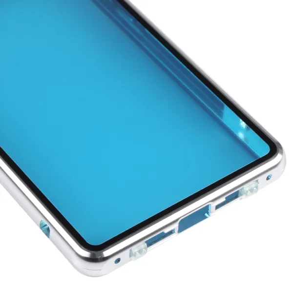 Magnetický kryt 360 pre Google Pixel 6 strieborný
