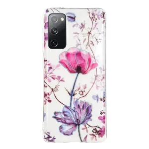 GEOMETRIC ART Silikónový kryt Samsung Galaxy A03s FLOWER