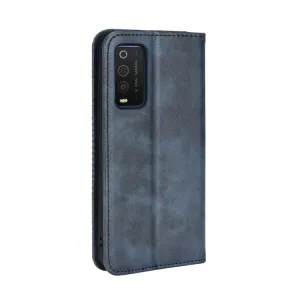 BUSINESS Peňaženkový kryt pre TCL 205 modrý