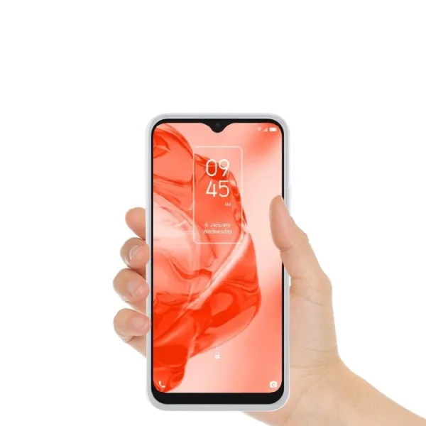 Silikónový kryt TCL 205 priehľadný