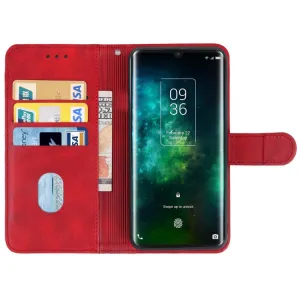 SMOOTH Peňaženkové puzdro TCL 10 Pro červené