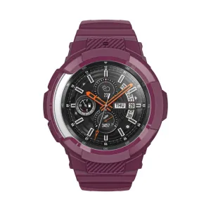 GLACIER Ochranné puzdro s remienkom Samsung Galaxy Watch 4 Classic 46mm bordové