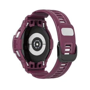 GLACIER Ochranné puzdro s remienkom Samsung Galaxy Watch 4 Classic 46mm bordové