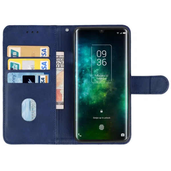 SMOOTH Peňaženkové puzdro TCL 10 Pro modré