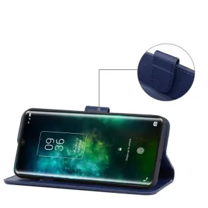 SMOOTH Peňaženkové puzdro TCL 10 Pro modré