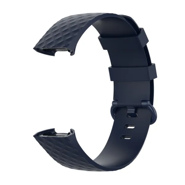 CUBE Remienok Fitbit Charge 4 / Fitbit Charge 3 tmavomodrý