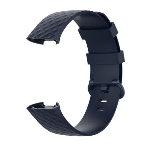 CUBE Remienok Fitbit Charge 4 / Fitbit Charge 3 tmavomodrý