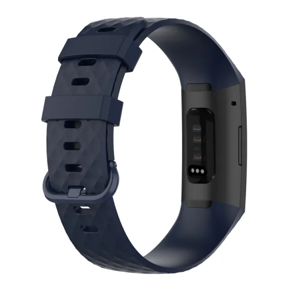 CUBE Remienok Fitbit Charge 4 / Fitbit Charge 3 tmavomodrý