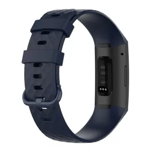 CUBE Remienok Fitbit Charge 4 / Fitbit Charge 3 tmavomodrý