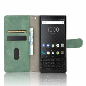 Peňaženkové puzdro BlackBerry Key 2 zelené