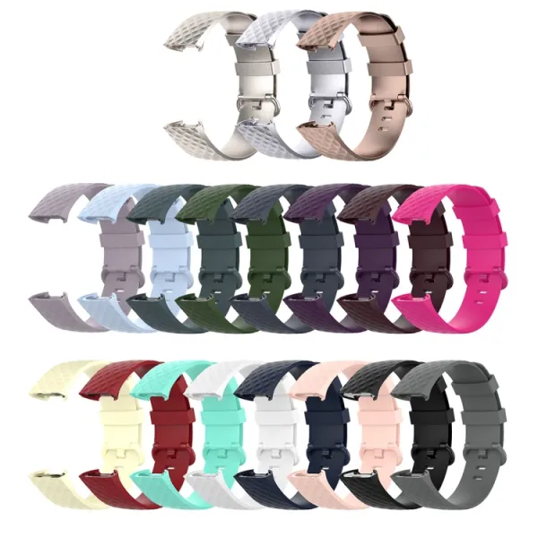 CUBE Remienok Fitbit Charge 4 / Fitbit Charge 3 šedý