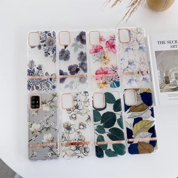 ELECTRO Ochranný kryt Samsung Galaxy A32 LEAVES