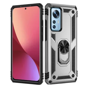 RING Ochranný obal pre Xiaomi 12 Pro strieborný