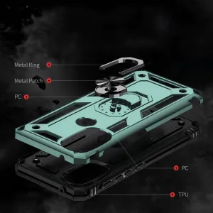 RING Ochranný obal pre Motorola Moto G71 5G zelený