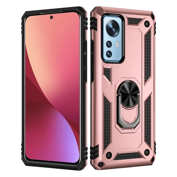 RING Ochranný obal pre Xiaomi 12 / Xiaomi 12X ružový