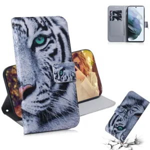 ART Peňaženkový kryt pre Samsung Galaxy S21 FE 5G TIGER
