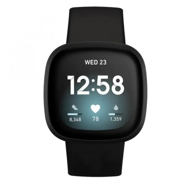 BUTTERFLY Silikónový remienok pre Fitbit Versa 3 / Fitbit Sense biely
