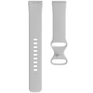 BUTTERFLY Silikónový remienok pre Fitbit Versa 3 / Fitbit Sense biely