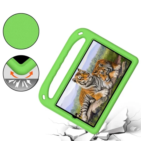 KIDDO Detský obal Huawei MediaPad M5 Lite 8.0 zelený