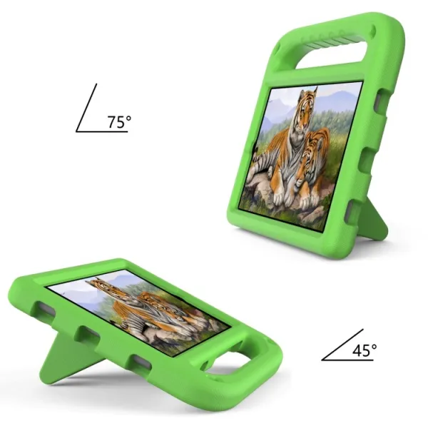 KIDDO Detský obal Huawei MediaPad M5 Lite 8.0 zelený
