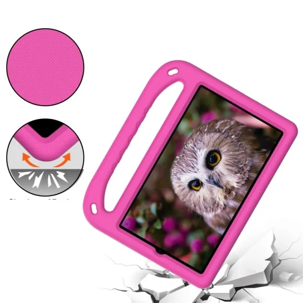 KIDDO Detský obal Huawei MediaPad M5 Lite 8.0 ružový