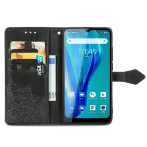 ART Peňaženkový kryt Oukitel C23 Pro ORNAMENT čierny