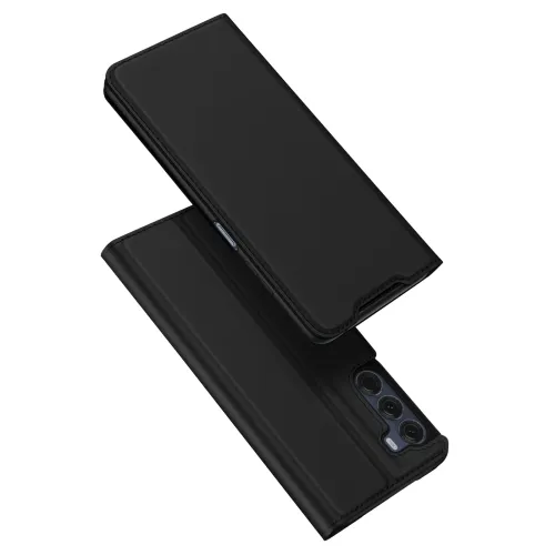 DUX Peňaženkový kryt Motorola Moto G200 5G čierny