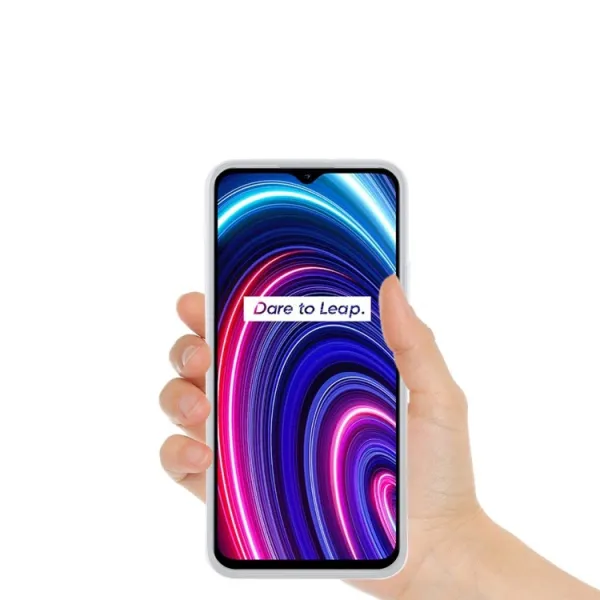 Silikónový kryt Realme C25Y priehľadný